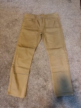 Slim Fit Men's Jeans in Khaki